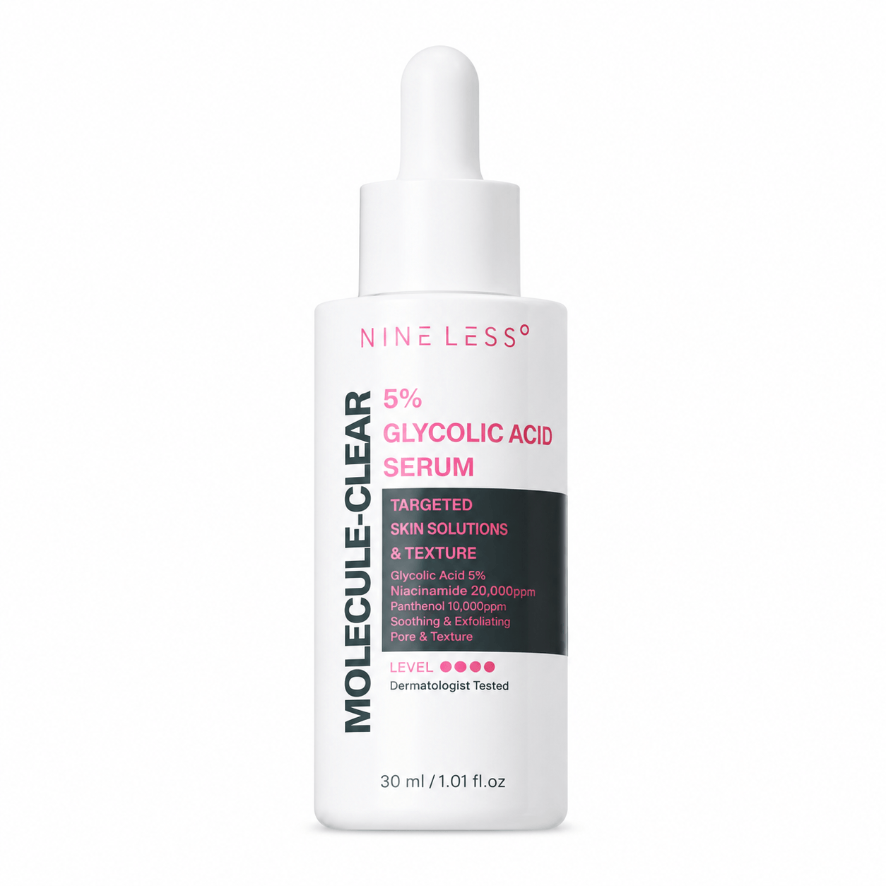 NINELESS Molecule-Clear 5% Glycolic Acid Serum 30ml