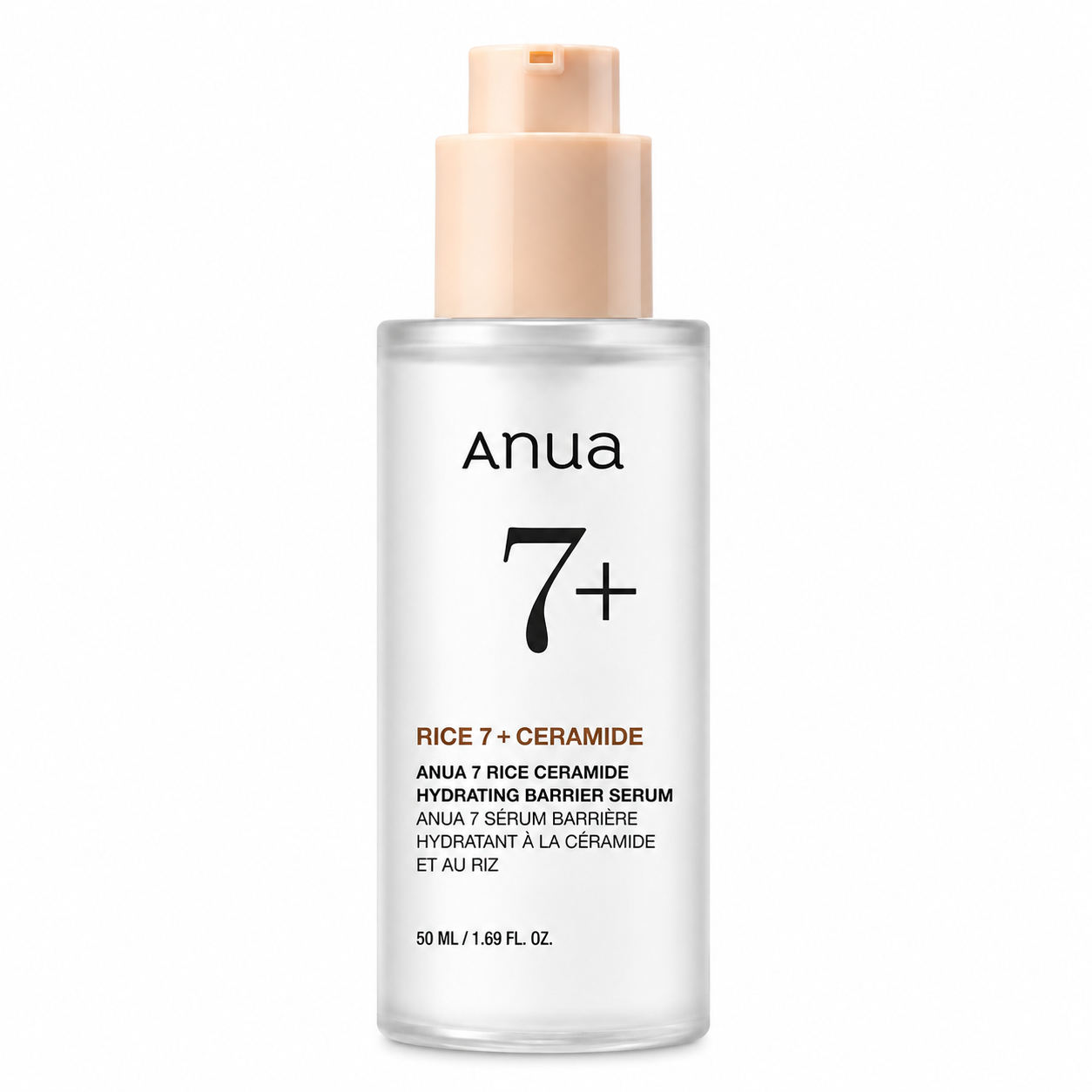 ANUA Rice 7+ Ceramide Hydrating Barrier Serum 50ml