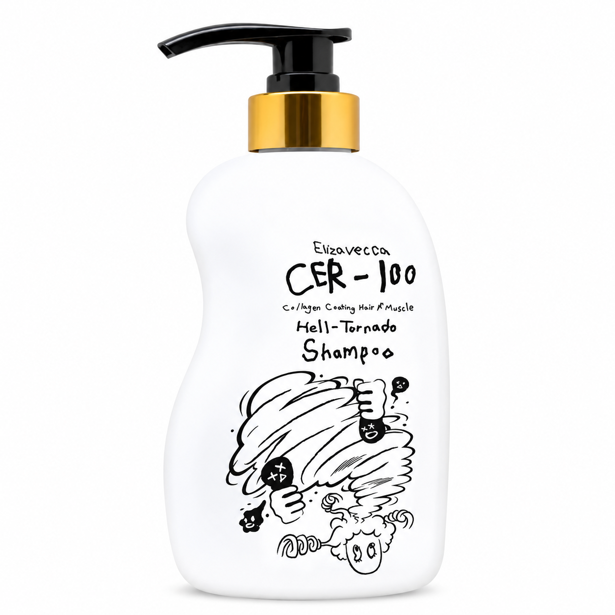 Cer-100 Collagen Coating Hair A+ Muscle Tornado Shampoo 500ml