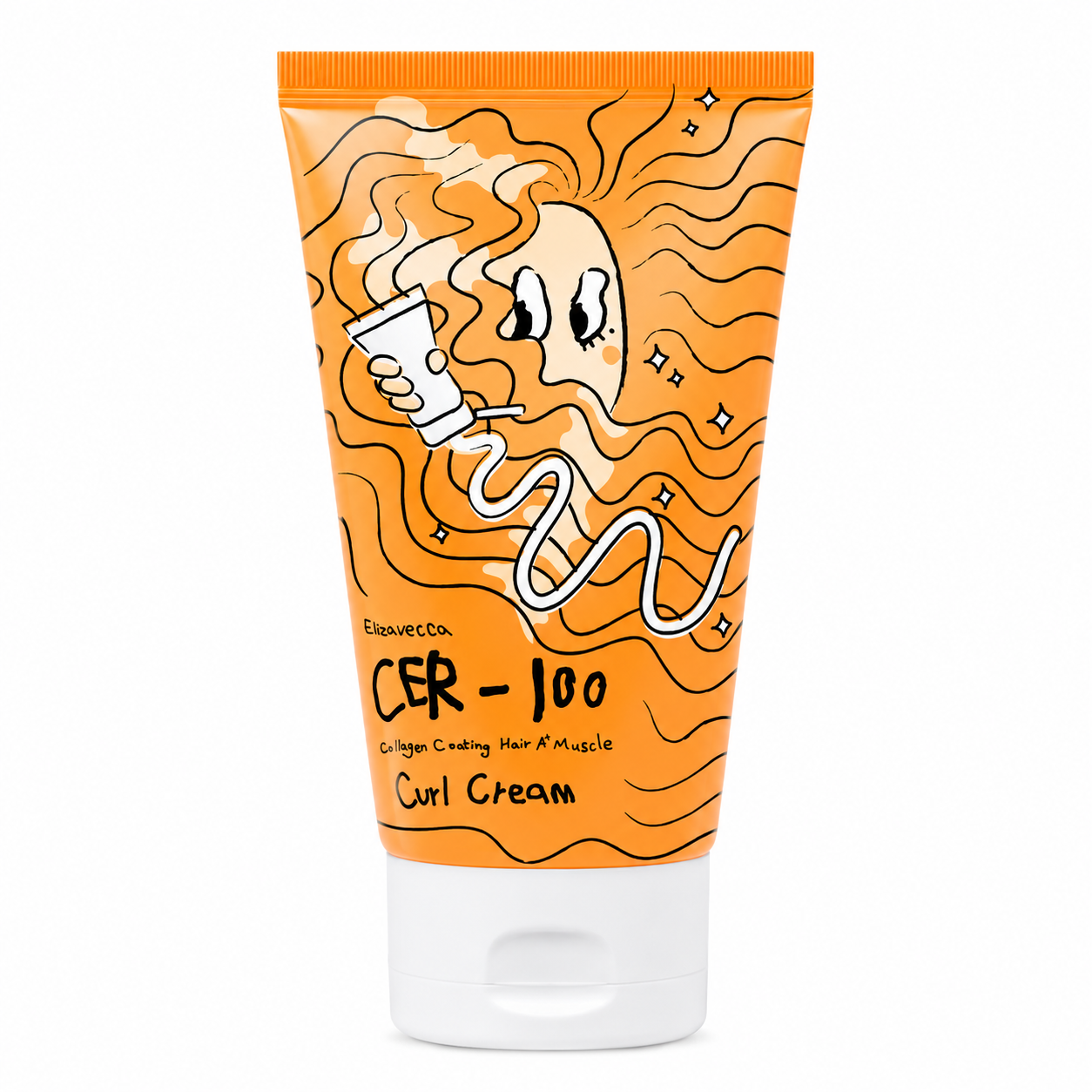 Cer 100 Collagen Coating Hair Muscle Curl Cream 120ml
